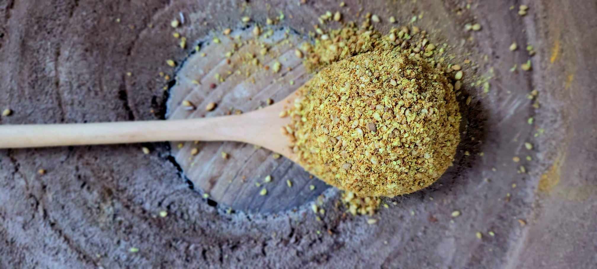 Gomasio au curry                                             Création Papilles-Hot